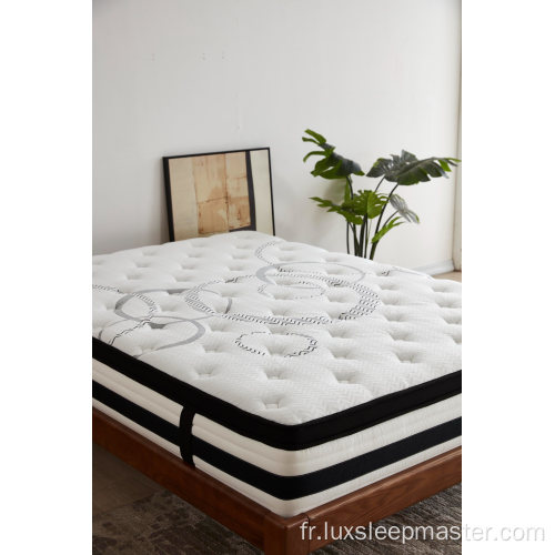 Matelas de densité en mousse à ressorts pleine grandeur personnalisé